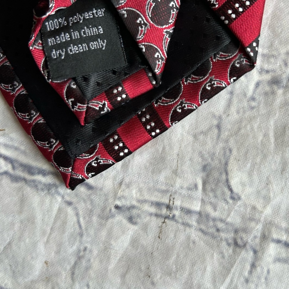 BARCO UNIFORMS RETRO (2) PATTERN MANAGER COLLECTION WEAR WENDY’S MENS NECKTIES - Picture 11 of 11